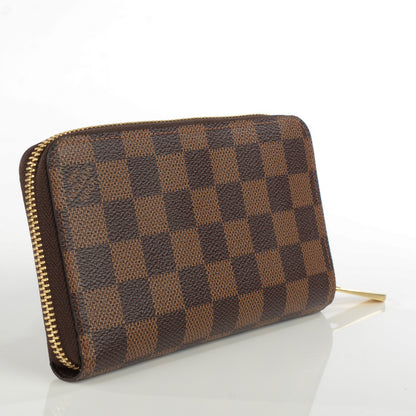Louis Vuitton Damier Ebene Zippy Compact Wallet 3 of 9