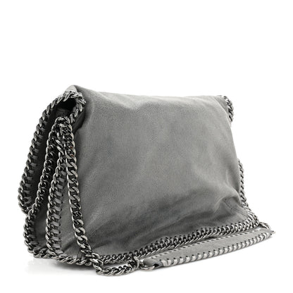 Stella McCartney Shaggy Deer Falabella Messenger Grey 3 of 10