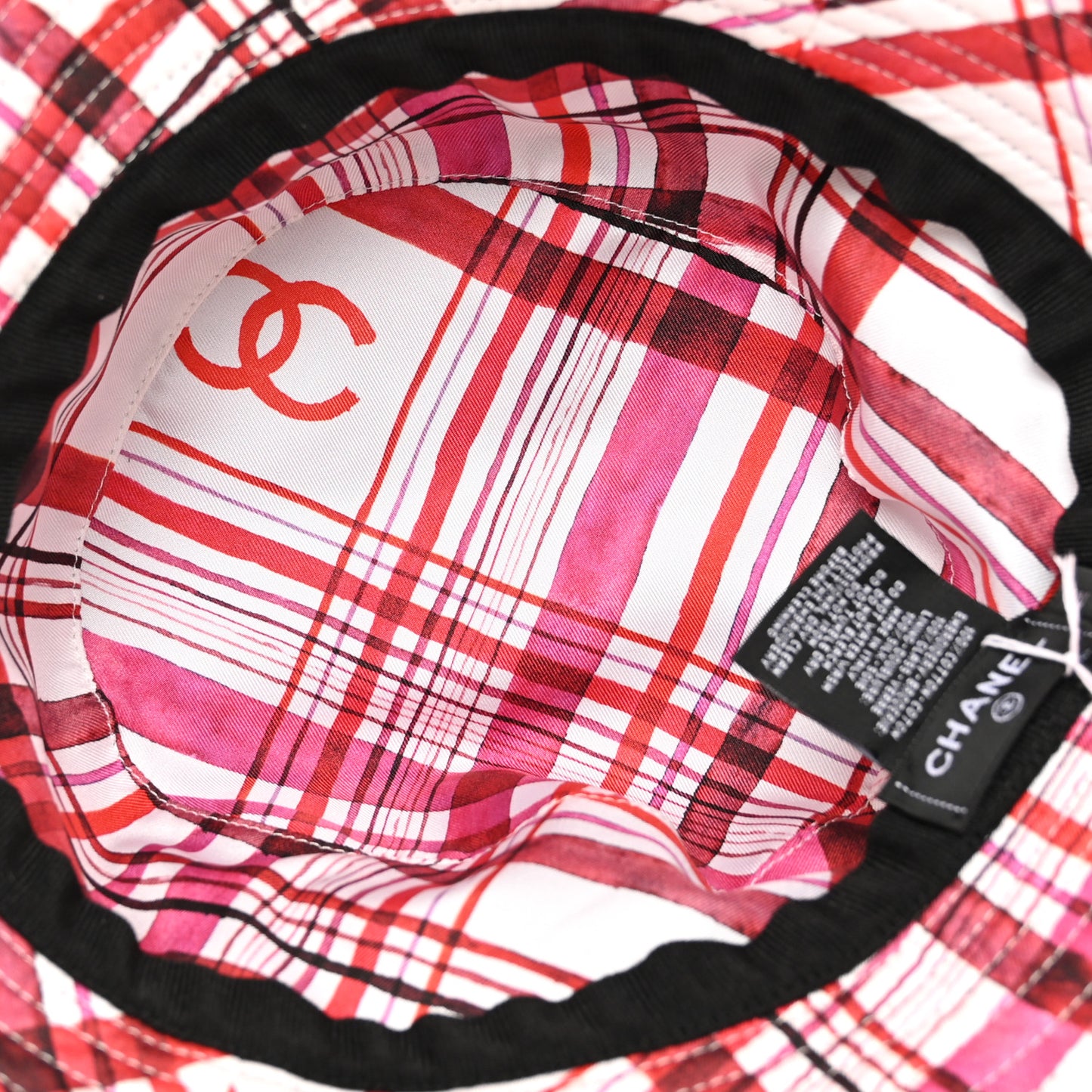 Cotton Pearl CC Bucket Hat M Black