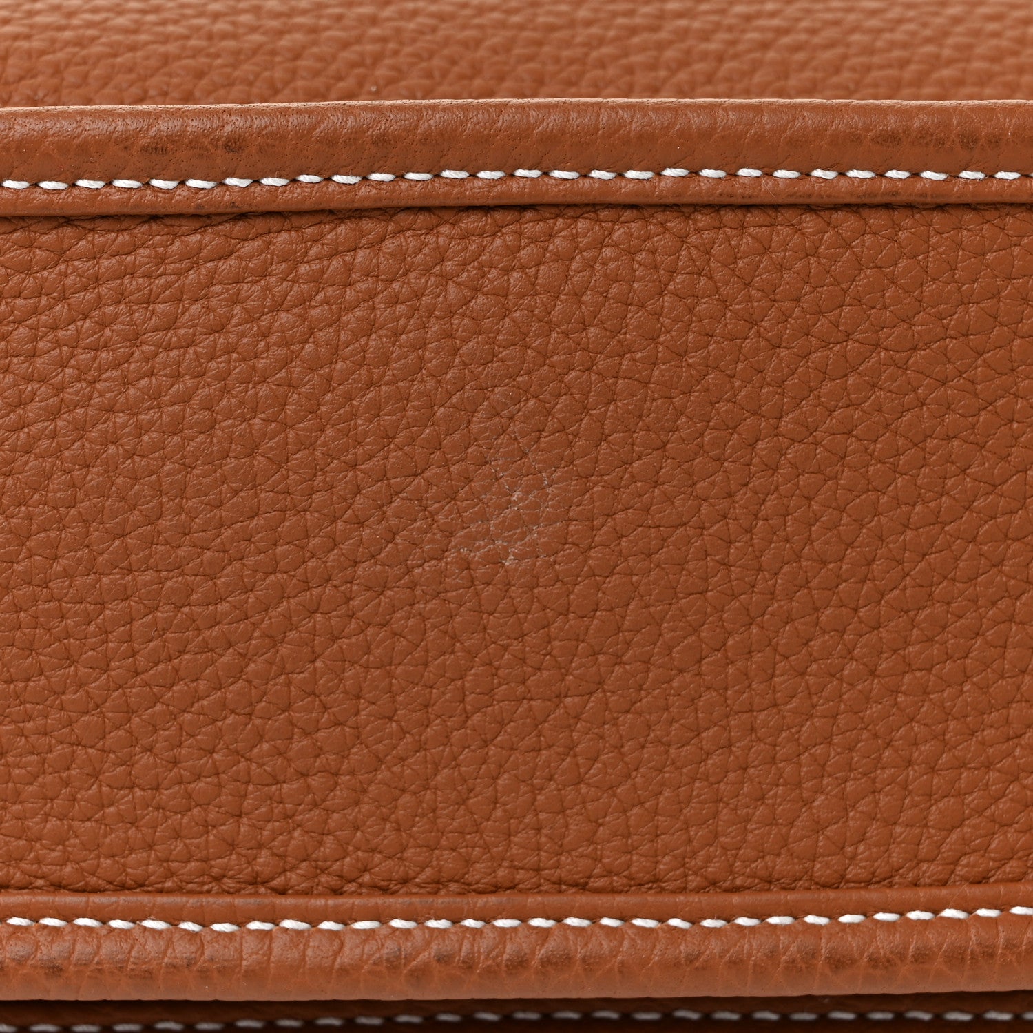 Hermes Taurillon Clemence Evelyne III PM Gold 8 of 10
