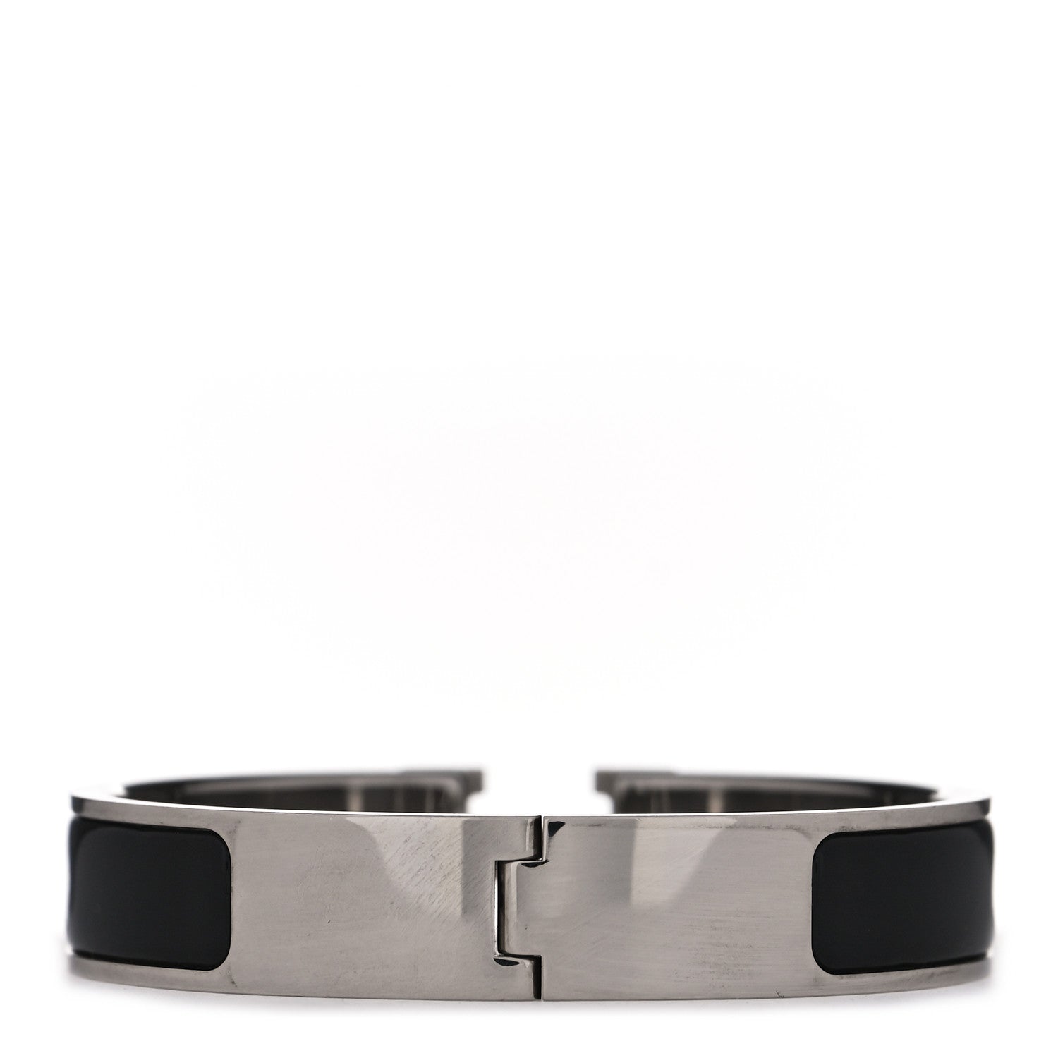 Hermes Enamel Narrow Clic Clac H Bracelet PM Black 2 of 4