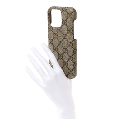 Gucci GG Supreme Monogram Ophidia iPhone 14 Pro Max Phone Case Beige Ebony 2 of 6