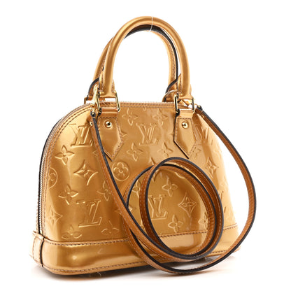 Louis Vuitton Vernis Alma BB Mordore 3 of 10