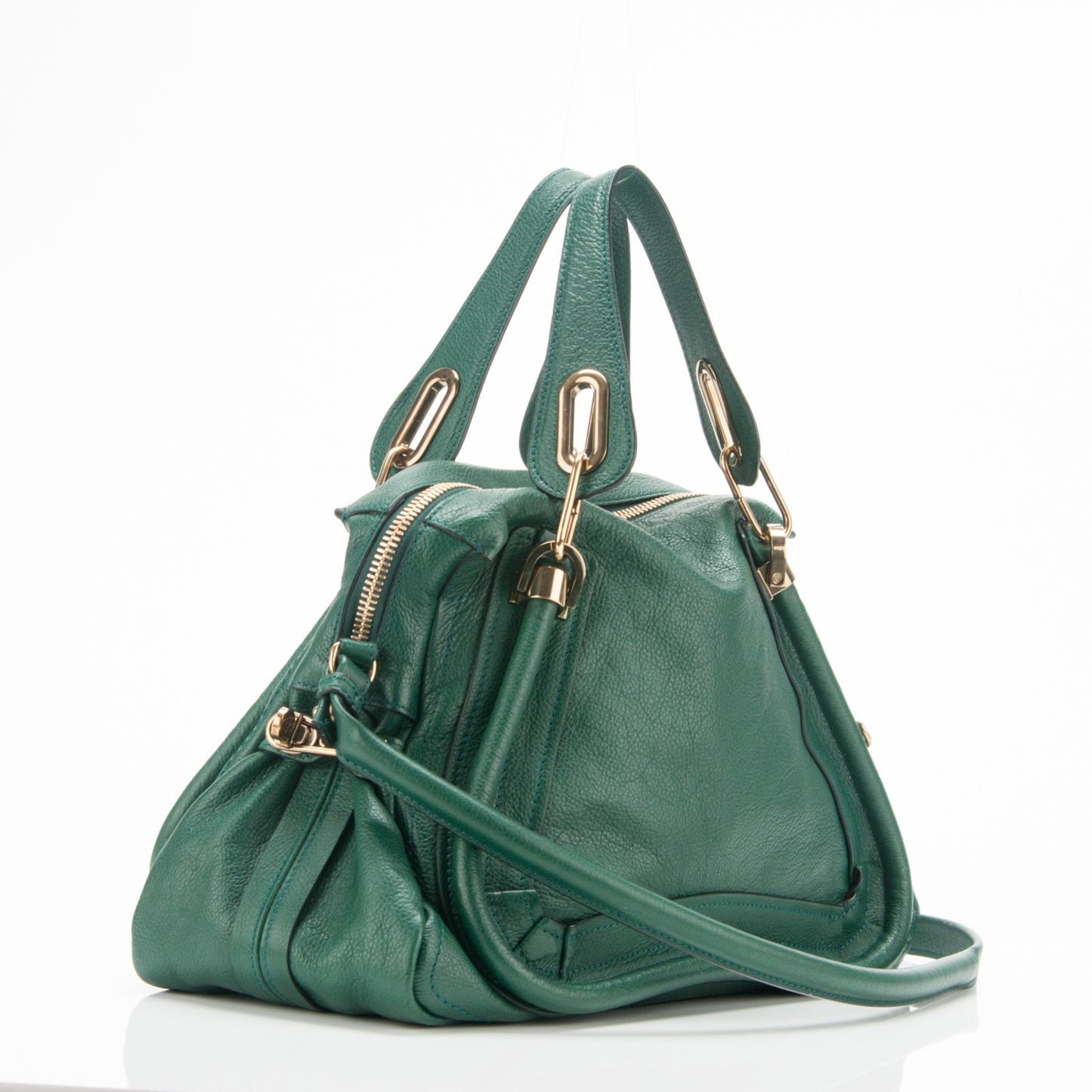 Calfskin Medium Paraty Racing Green