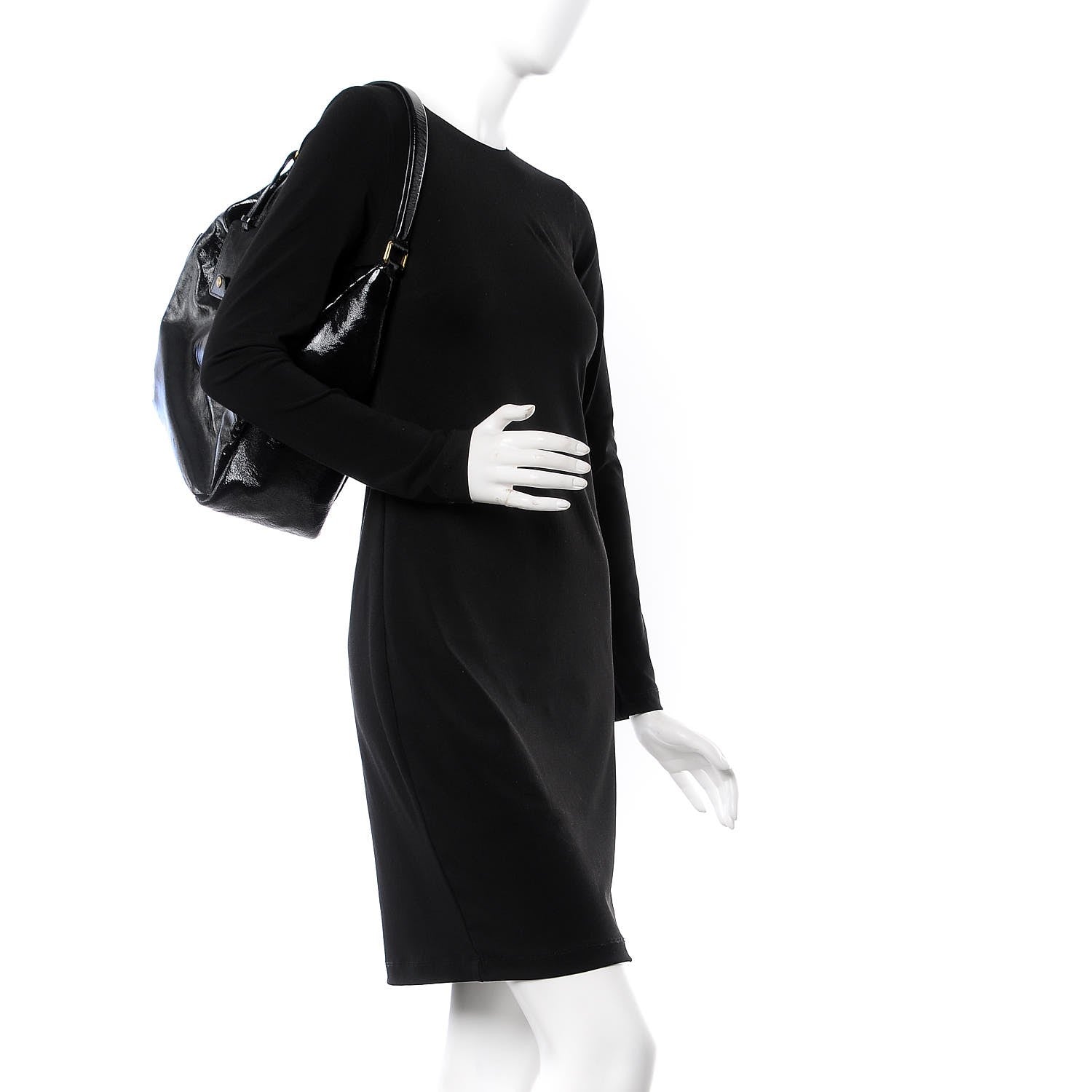 Saint Laurent Patent Multy Medium Hobo Bag 2 of 10