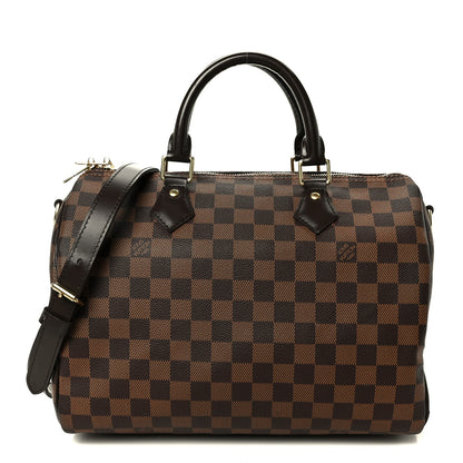 Louis Vuitton Damier Ebene Speedy Bandouliere 30 1 of 11