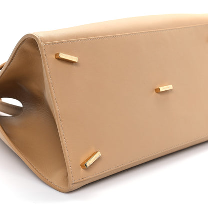 Salvatore Ferragamo Calfskin Medium Hug Bag Camel 10 of 13