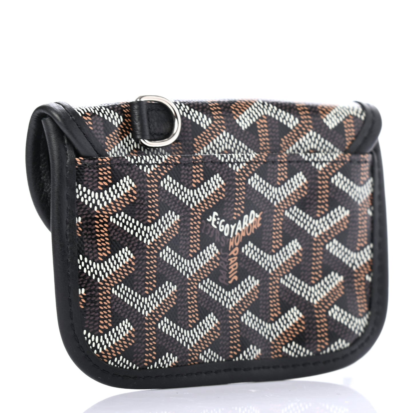 Goyardine Mini Anjou Pouch Black