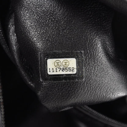 Chanel Leather Luxe Ligne Medium Bowler Black 8 of 9