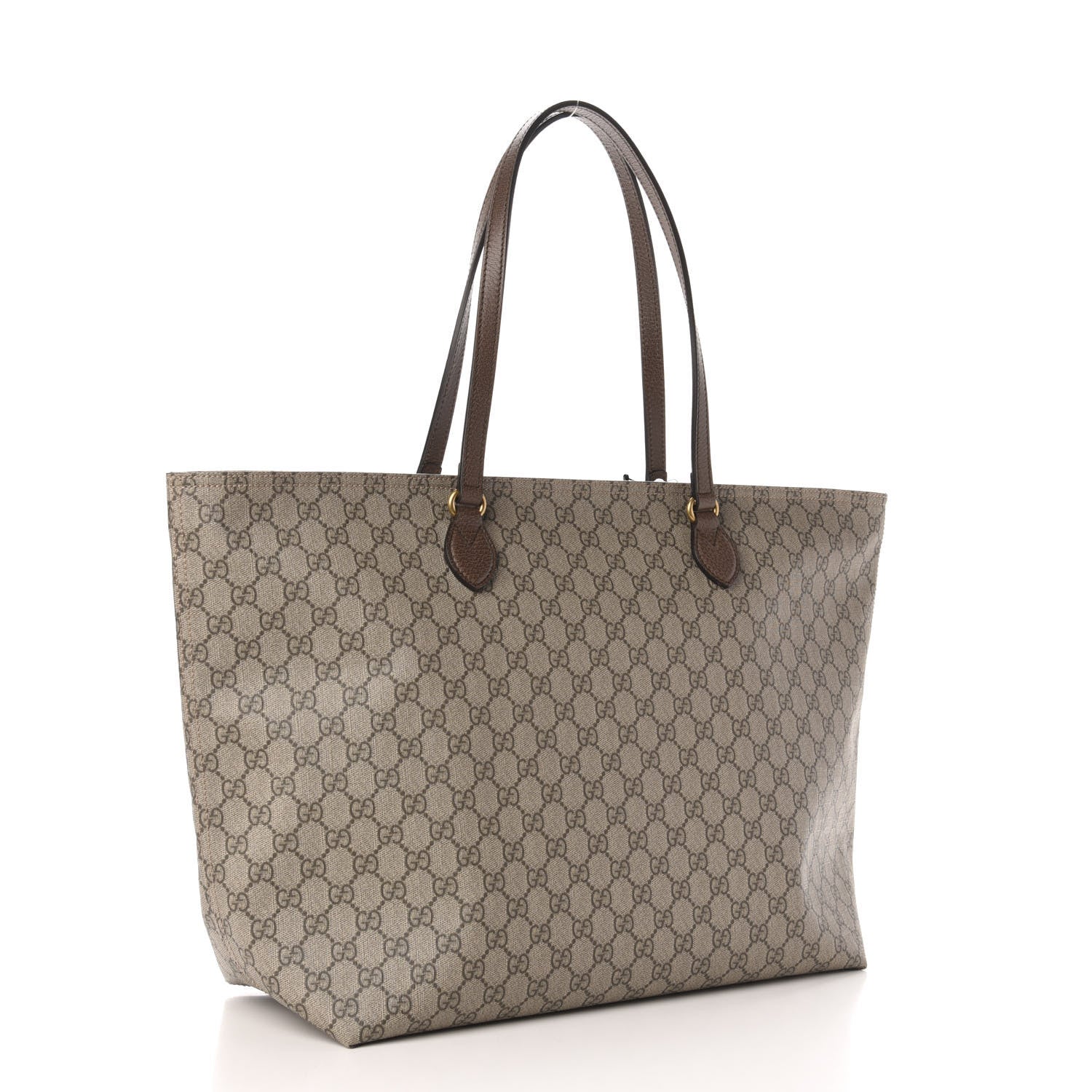 Gucci GG Supreme Monogram Medium Ophidia Shopping Tote Ebony 3 of 11
