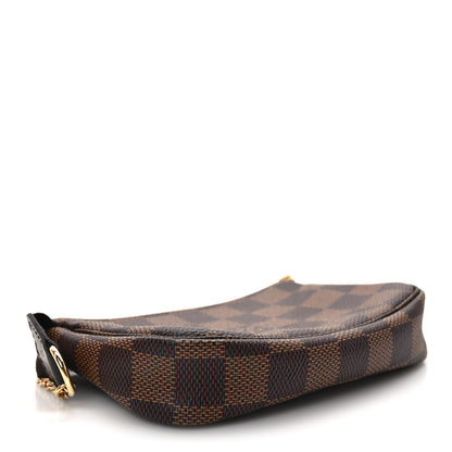 Louis Vuitton Damier Ebene Mini Pochette Accessories 4 of 9