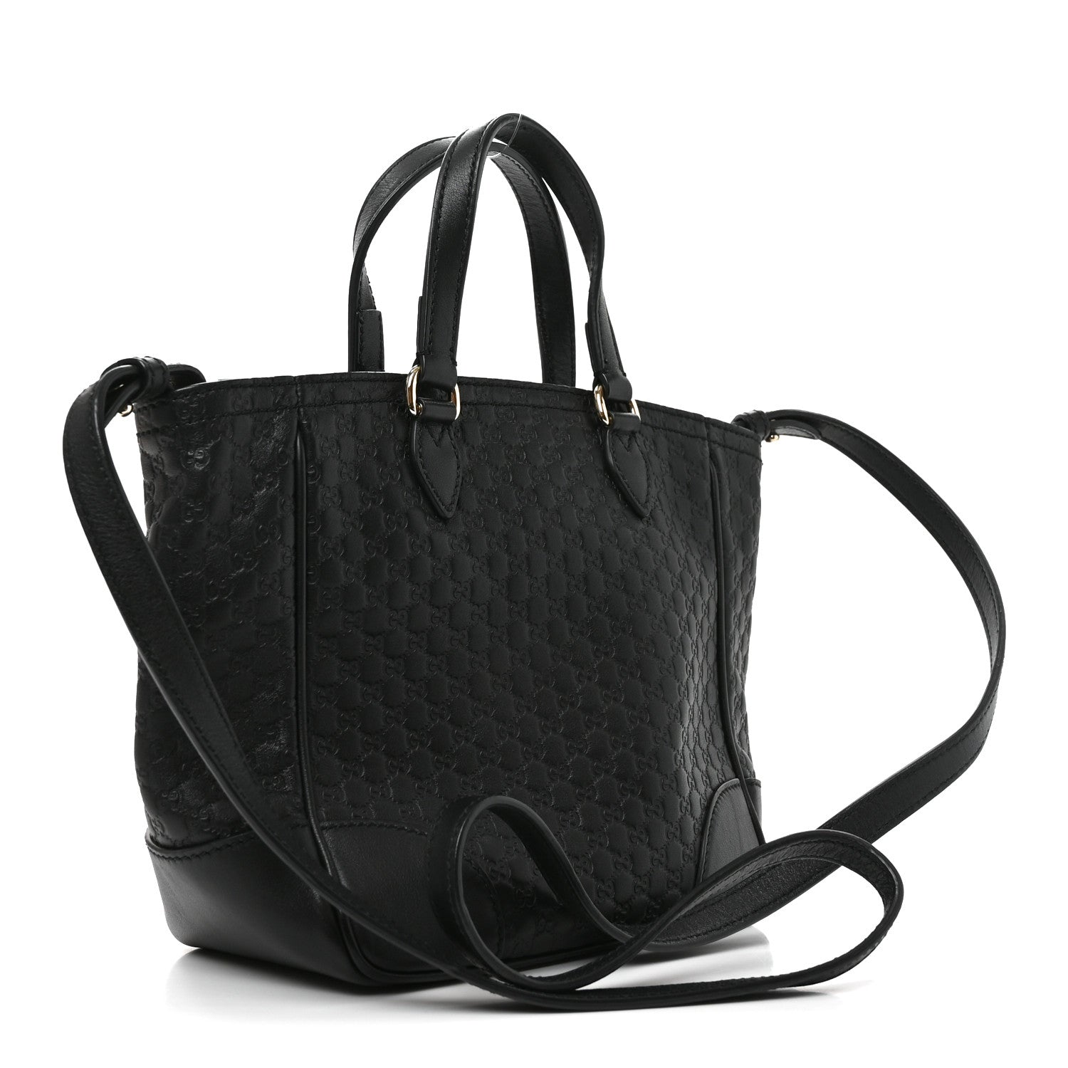 Gucci Microguccissima Small Bree Tote Black 3 of 11