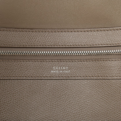 Celine Grained Calfskin Small Horizontal Cabas Phantom Taupe 6 of 15