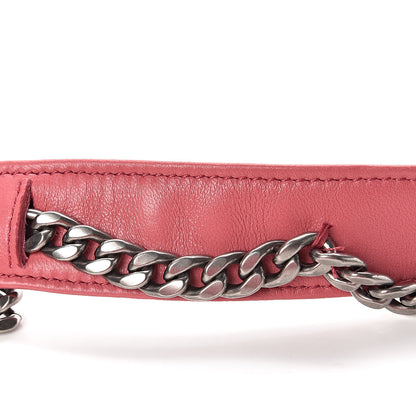 Prada Soft Calfskin Diagramme Crossbody Bag Peonia 8 of 14