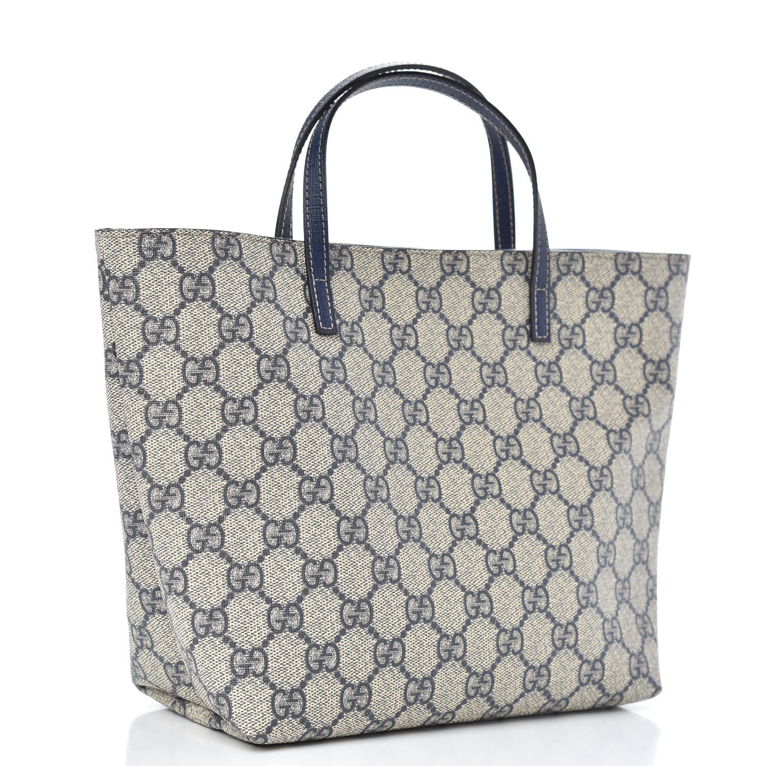 Gucci GG Supreme Monogram Childrens Crab Tote Navy 3 of 10