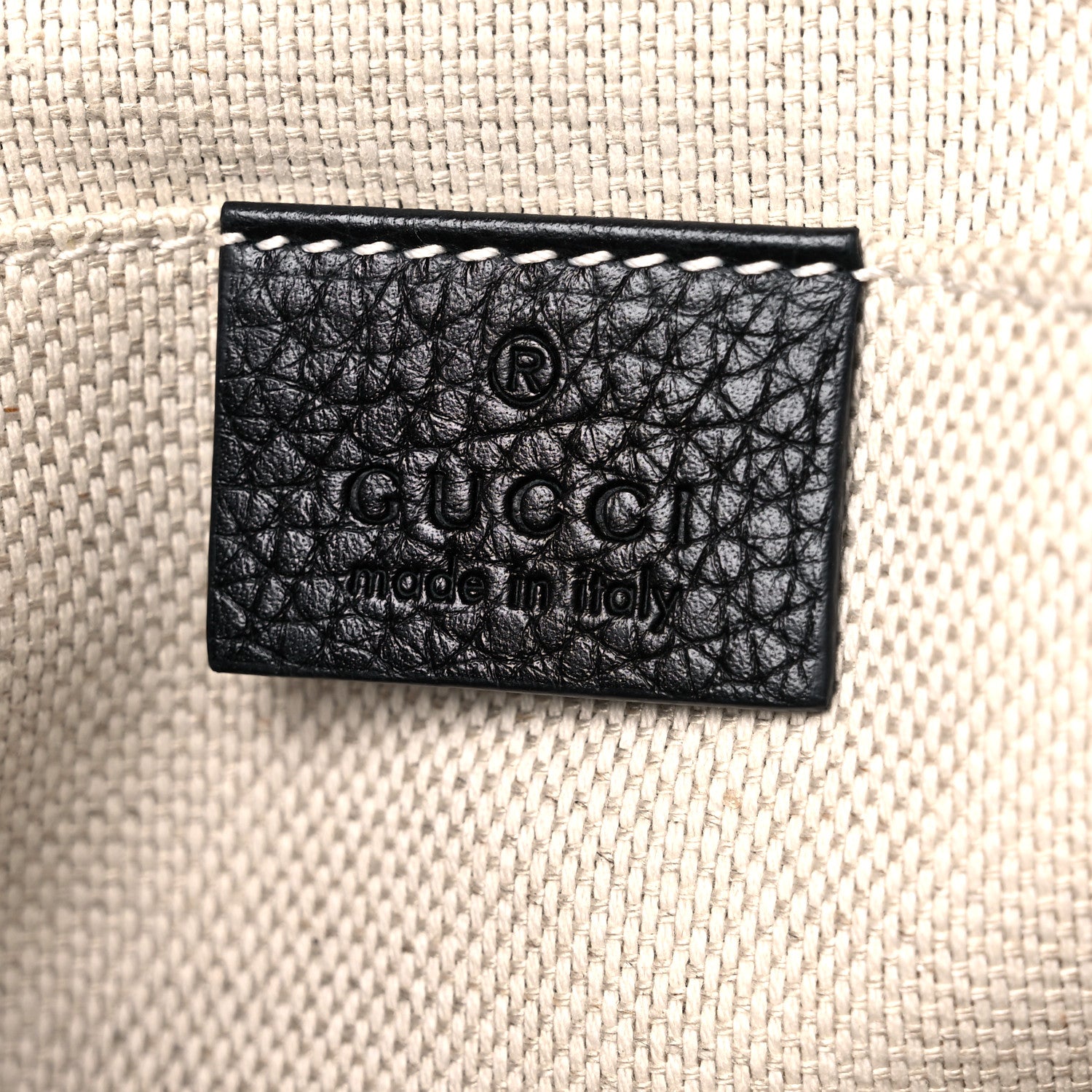 Gucci Pebbled Calfskin Small Soho Disco Bag Black 6 of 9