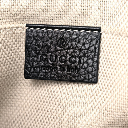 Gucci Pebbled Calfskin Small Soho Disco Bag Black 6 of 9