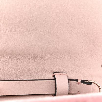Valentino Garavani Velvet Rockstud Spike Wallet on Chain Water Rose 11 of 12