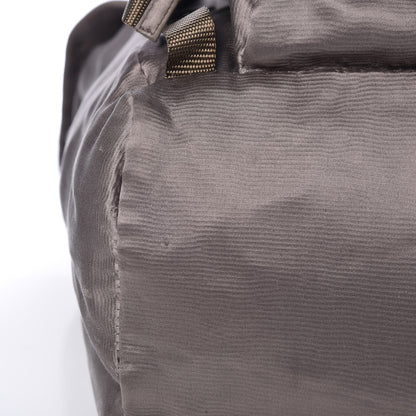 Prada Satin Double Buckle Backpack Fumo 17 of 18