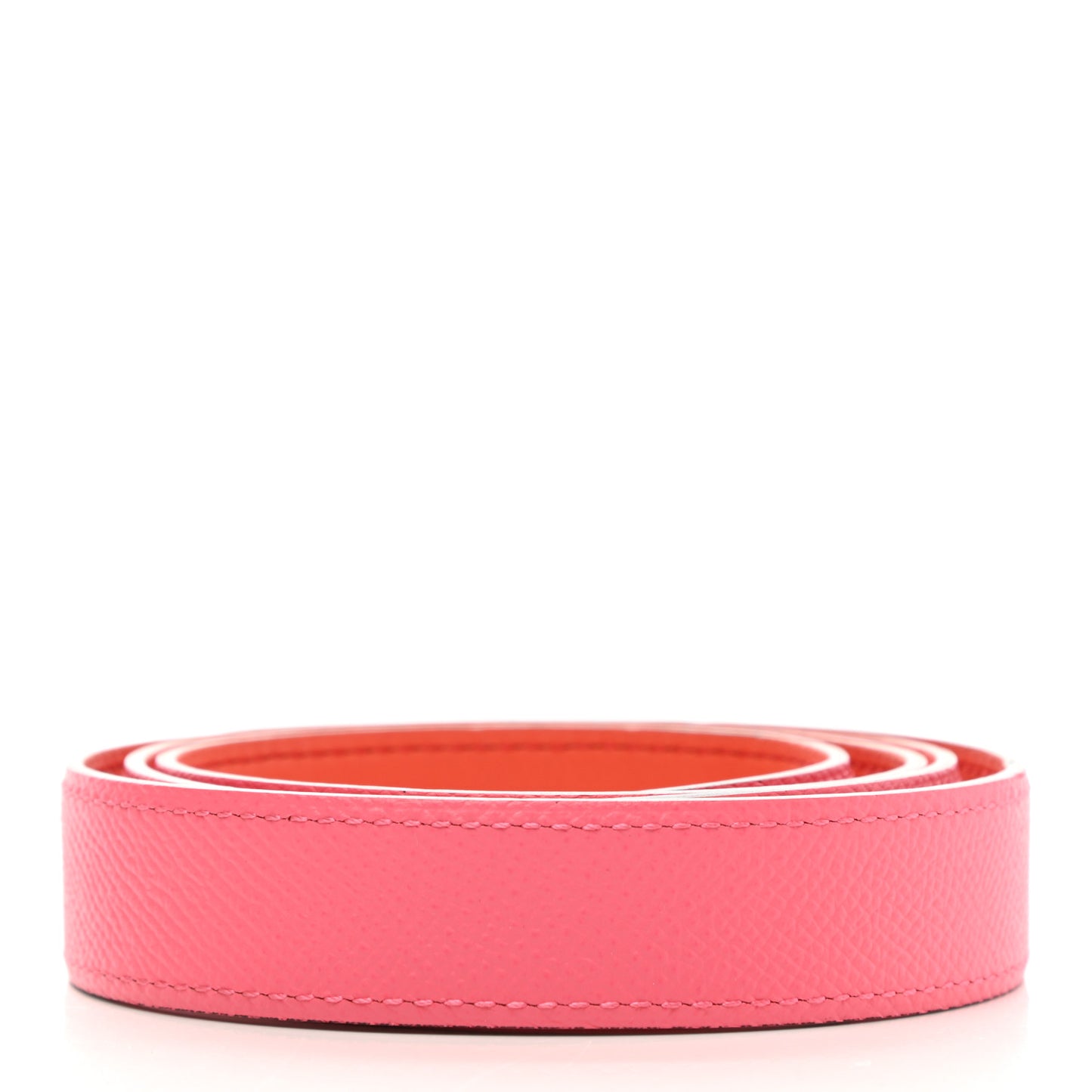 Swift Epsom 24mm Belt Strap 90 Orange Poppy Rose Azalee