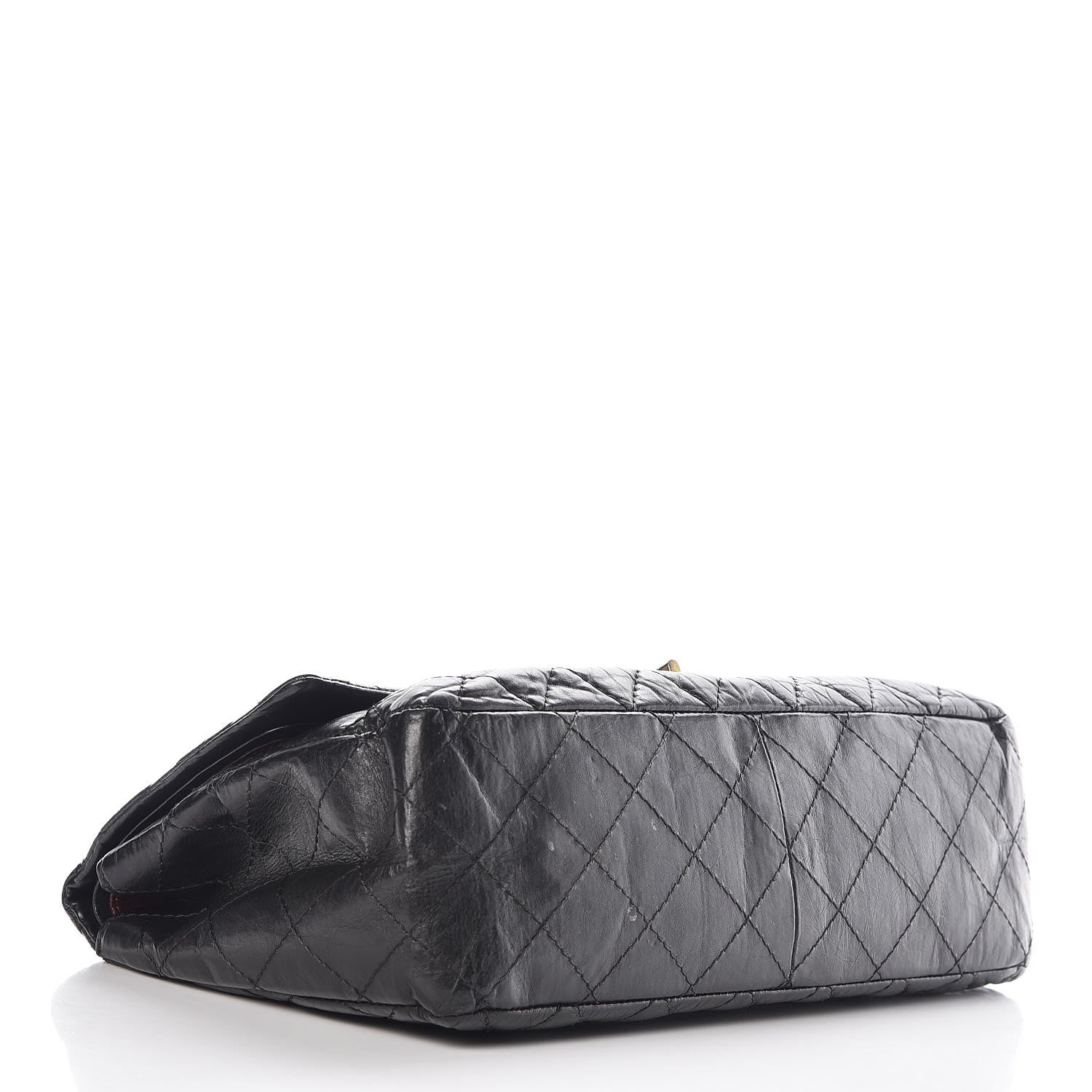 Chanel Aged Calfskin Quilted 2.55 Reissue 227 Flap Black 4 of 16