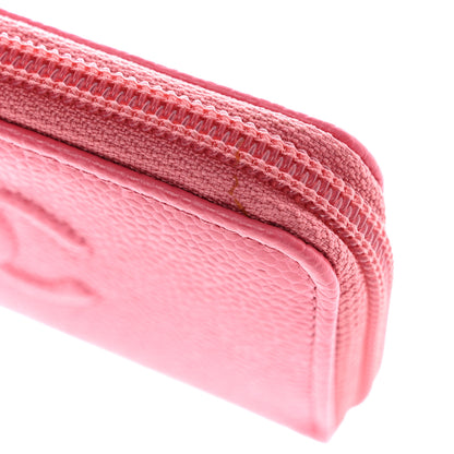 Chanel Caviar Timeless CC Coin Purse Pink 8 of 8