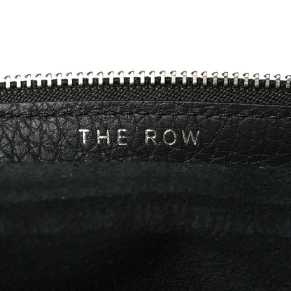 The Row Grained Calfskin Large Slouchy Banana Bag Black 6 of 10