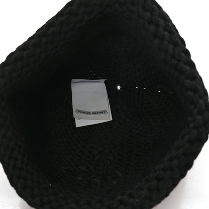 Chrome Hearts Cashmere Single Cross Beanie Black 4 of 5