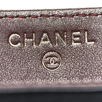 Chanel Caviar Quilted Classic Strap Pouch Black 7 of 10