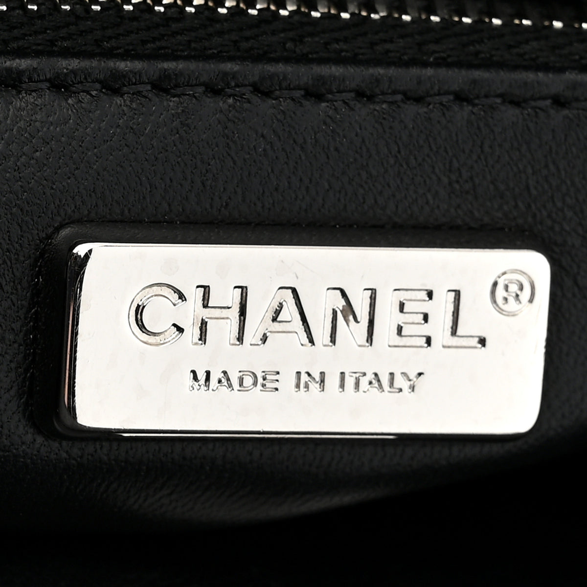 Chanel Sequin Camellia Small Single Flap Silver Black 6 of 11