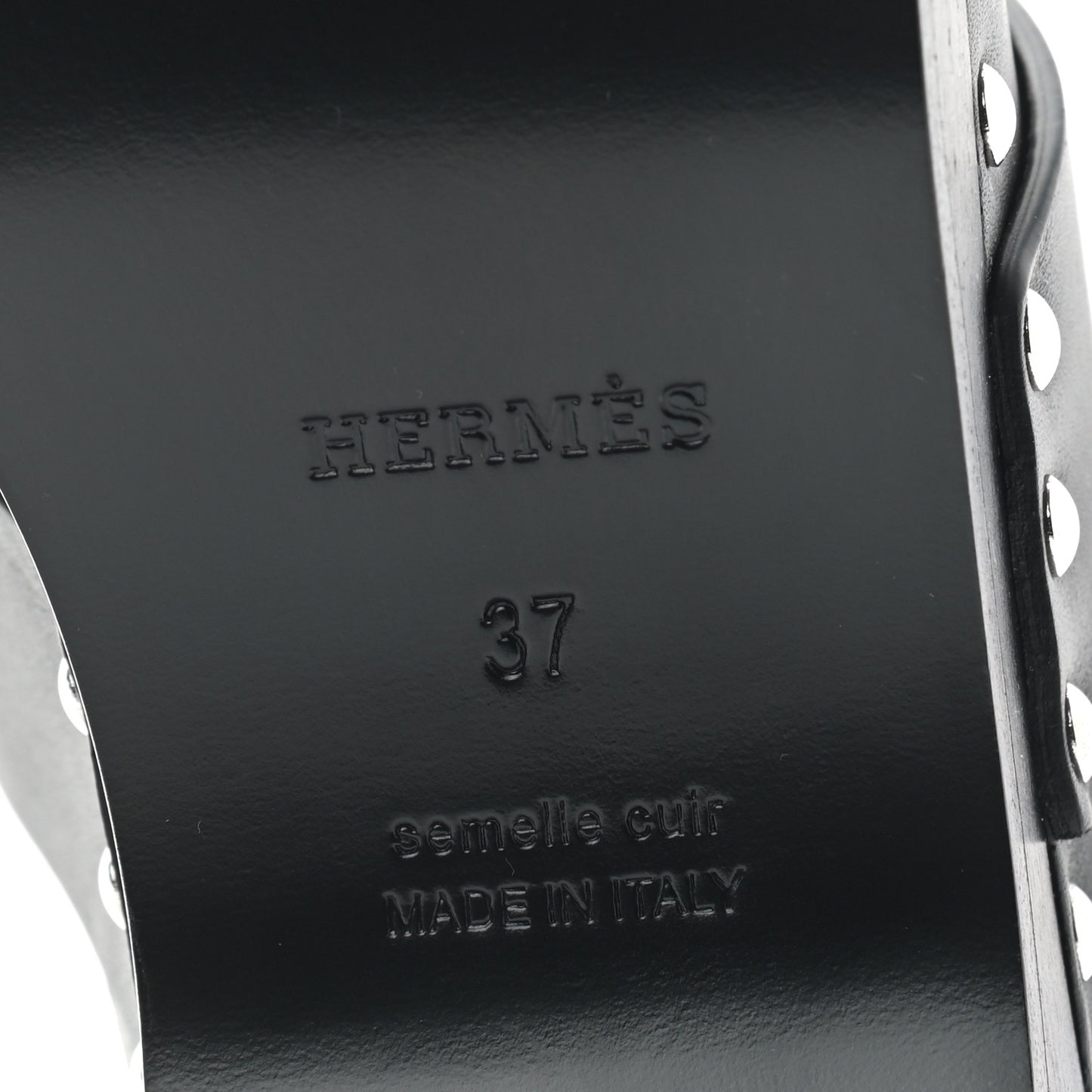 Calfskin Calya Mules 37 Black