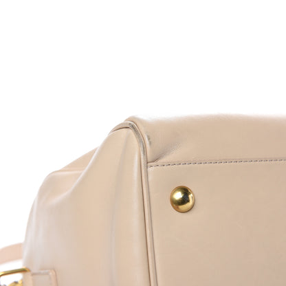 Saint Laurent Calfskin Classic Duffle 6 Beige 12 of 21