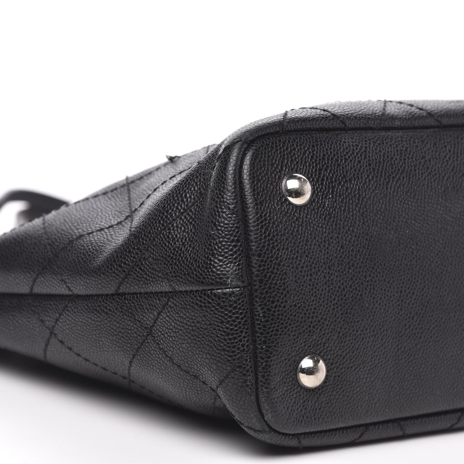 Chanel Grained Calfskin Shopping Fever Tote Black 9 of 18