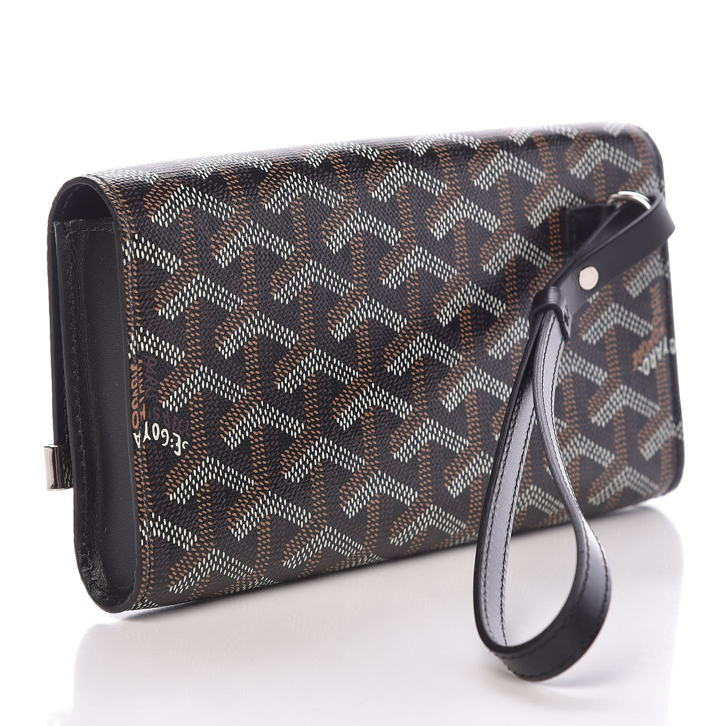 Goyardine Monte Carlo Mini Phone Case Black