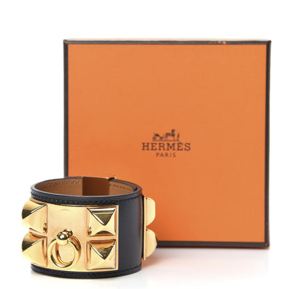Hermes Box Collier De Chien CDC Bracelet XS Black 6 of 6