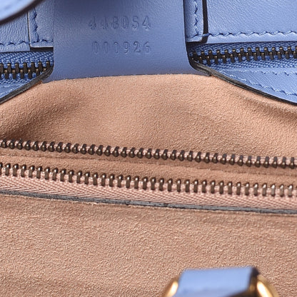 Gucci Calfskin Matelasse Small GG Marmont Tote Clear Sky Blue 7 of 7