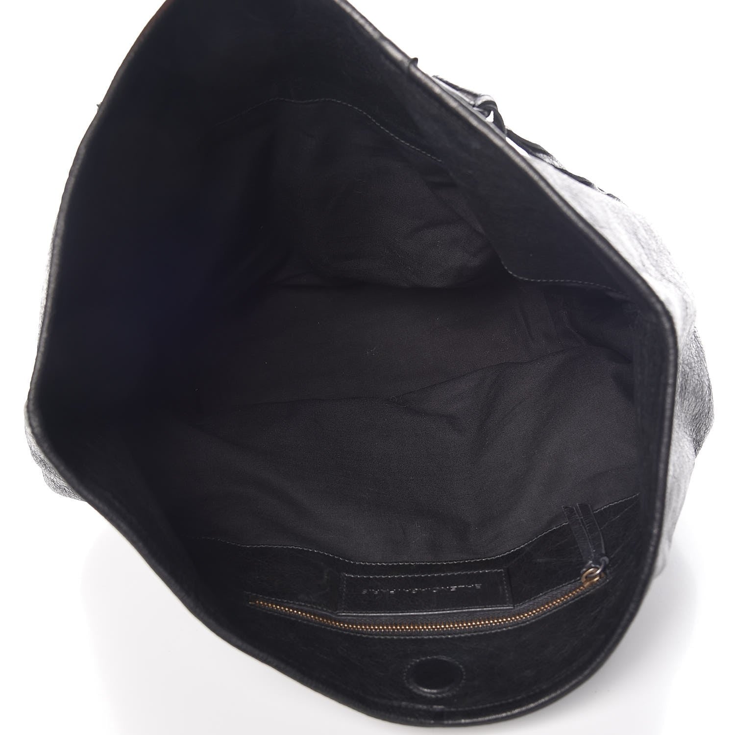 Balenciaga Agneau Classic Hardware S Sunday Tote Black 5 of 7