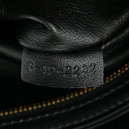 Celine Shiny Calfskin Medium Triomphe Black 8 of 11