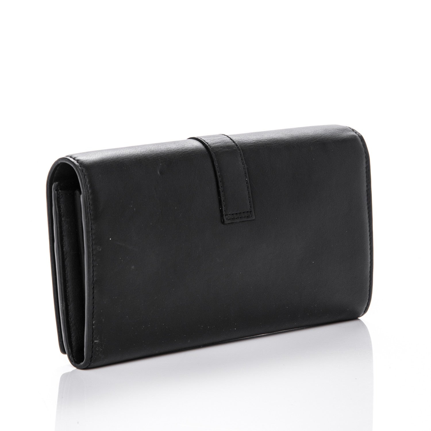 Saint Laurent Calfskin Classic Y Ligne Wallet Black 3 of 9