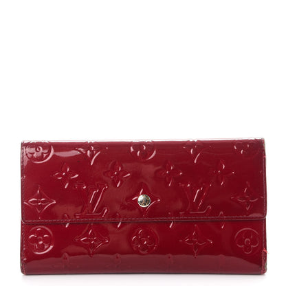 Louis Vuitton Vernis Sarah Wallet Pomme D'Amour 1 of 12