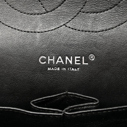 Chanel Patent Quilted Jumbo Double Flap Black 6 of 11