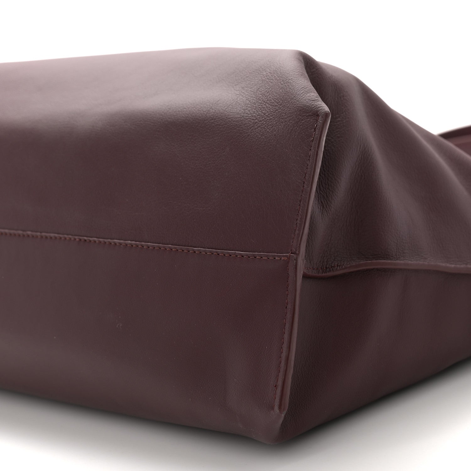 Loewe Calfskin Large Flamenco Knot Bag Dark Burgundy 10 of 10