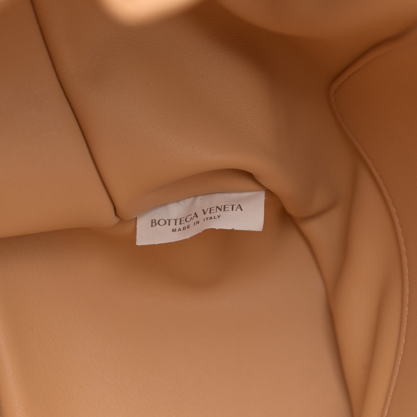 Calfskin Small Beak Tote Almond