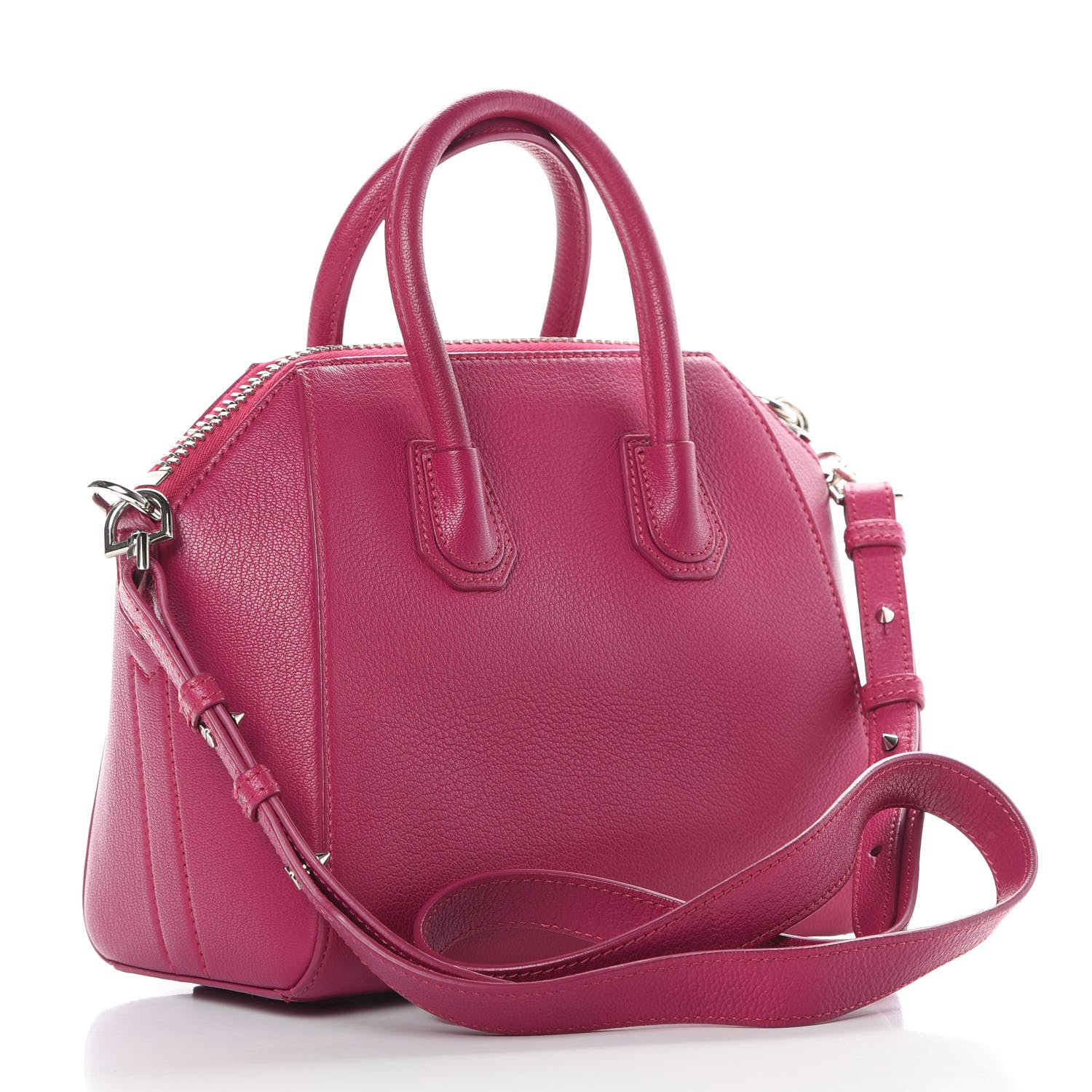 Givenchy Sugar Goatskin Mini Antigona Magenta 3 of 11