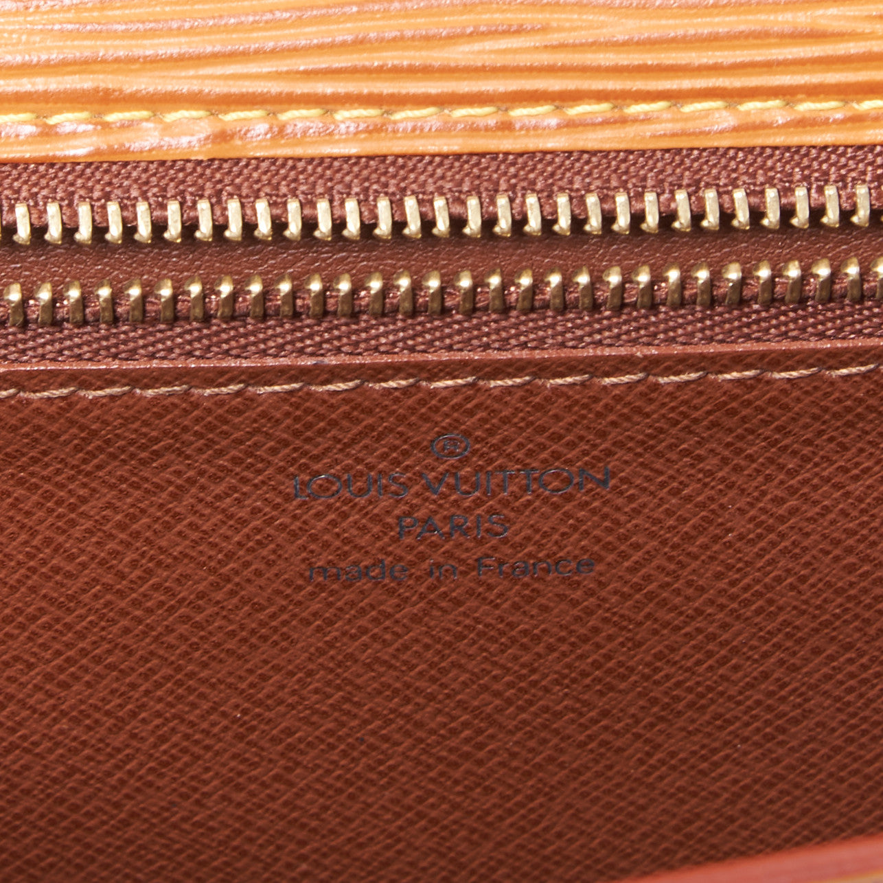 Epi Pochette Sellier Dragonne Cipango