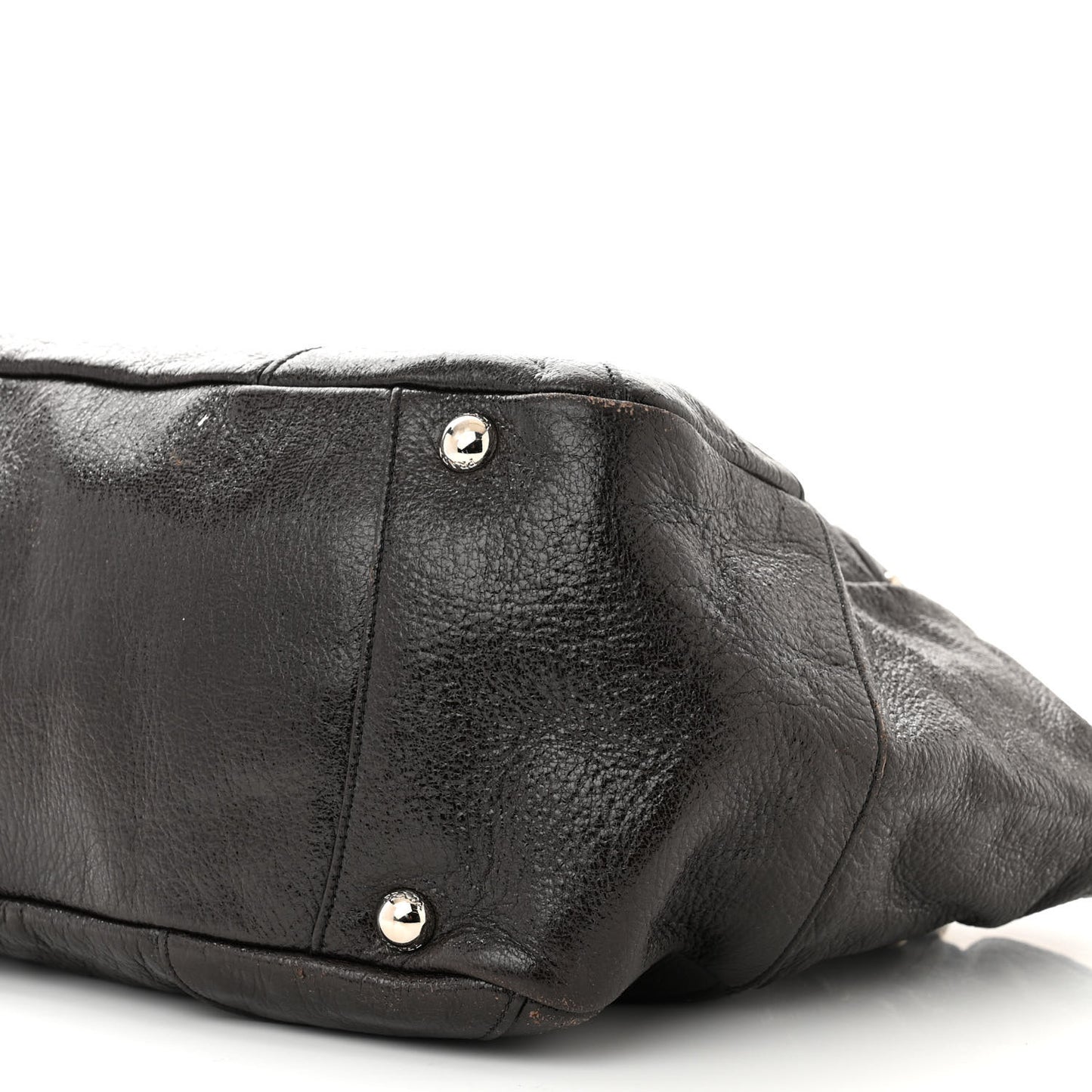 Cervo Lux Chain Shoulder Bag Ebano
