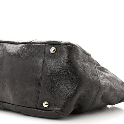 Prada Cervo Lux Chain Shoulder Bag Ebano 10 of 11
