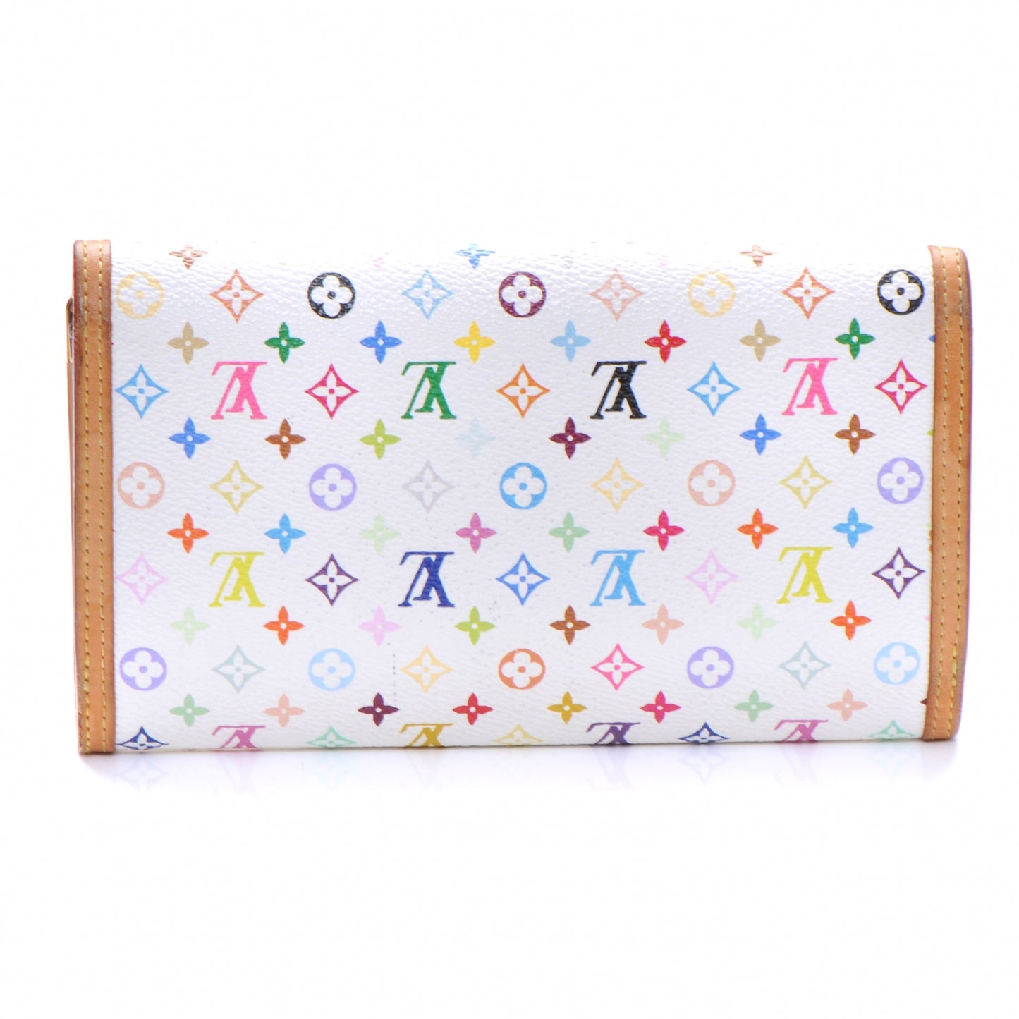 Monogram Multicolor Porte Tresor International Wallet White