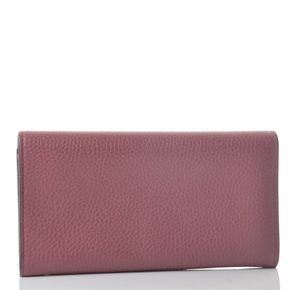 Gucci Cellarius Calfskin GG Marmont Continental Wallet Dry Rose 3 of 9