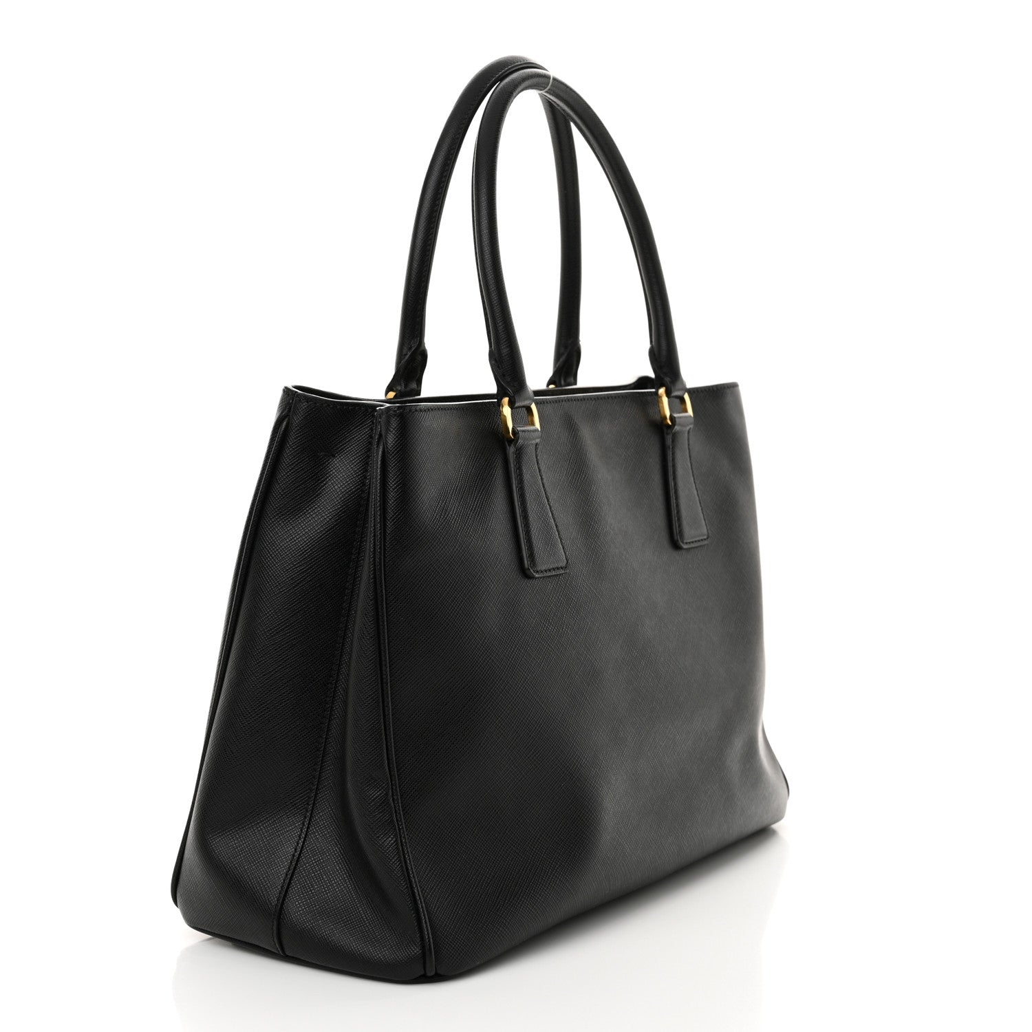 Prada Saffiano Lux Medium Tote Black 3 of 12